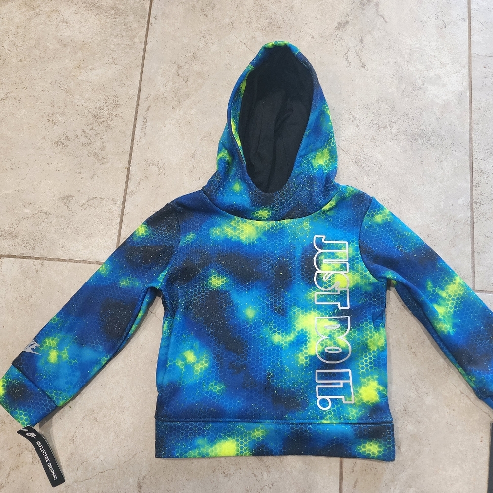NWT 2T Nike Just Do It Lined Hoodie